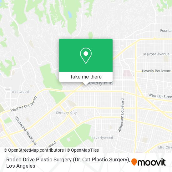 Mapa de Rodeo Drive Plastic Surgery (Dr. Cat Plastic Surgery)