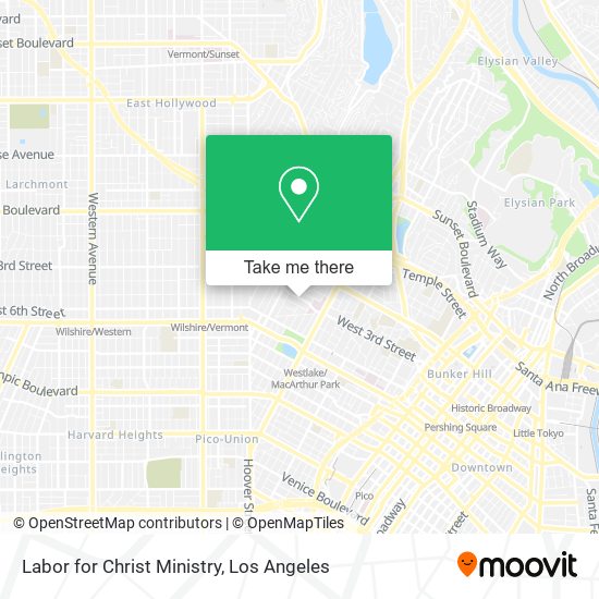 Labor for Christ Ministry map
