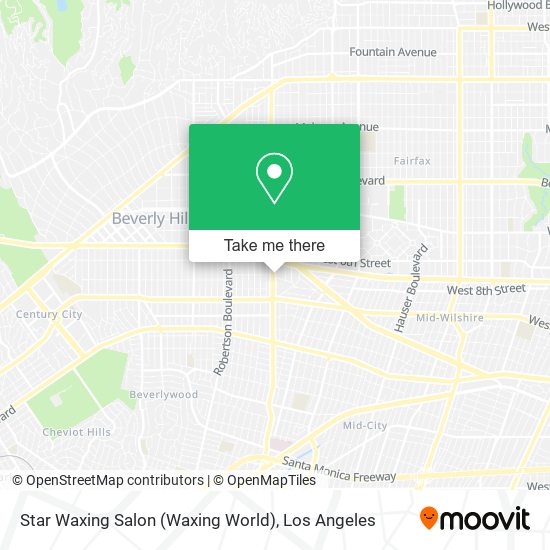 Mapa de Star Waxing Salon (Waxing World)