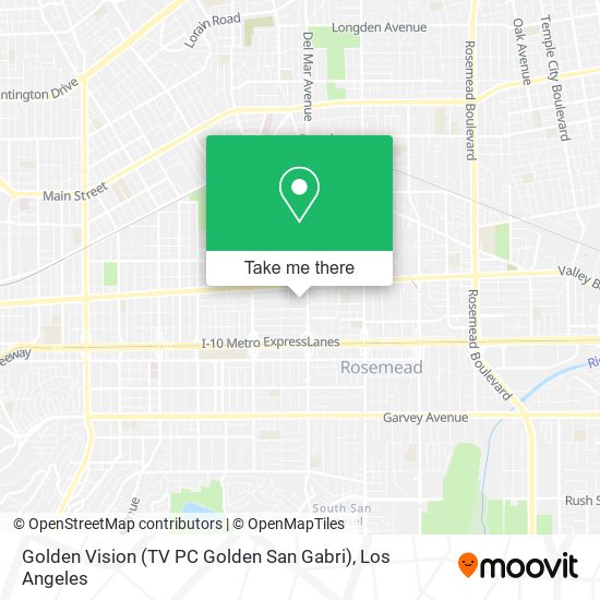 Mapa de Golden Vision (TV PC Golden San Gabri)