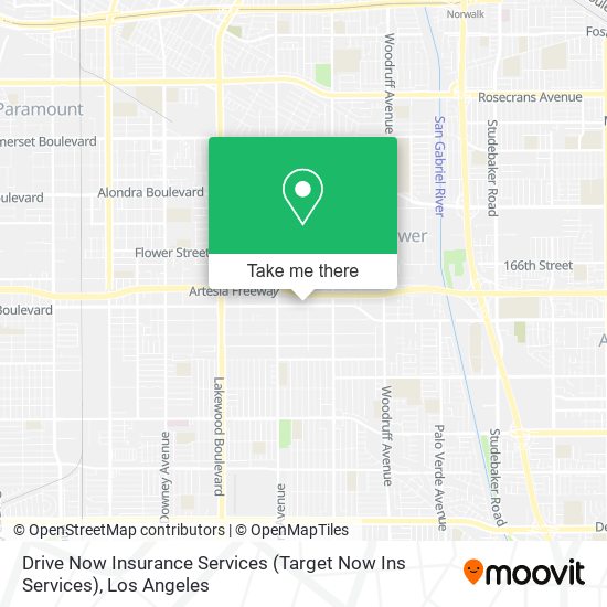 Drive Now Insurance Services (Target Now Ins Services) map