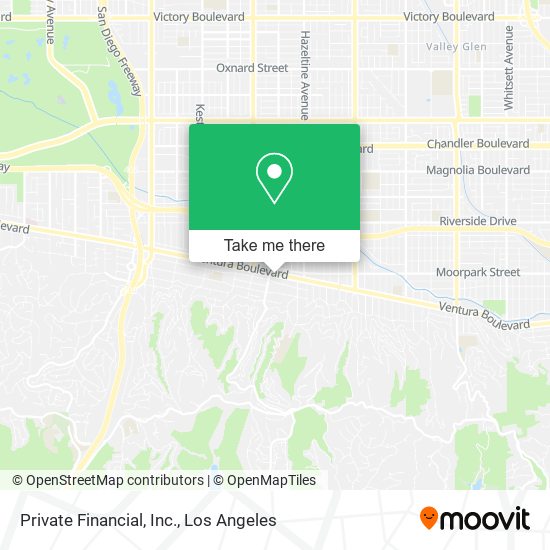 Private Financial, Inc. map