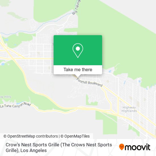 Crow's Nest Sports Grille (The Crows Nest Sports Grille) map