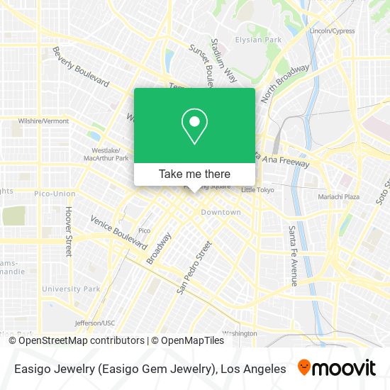 Mapa de Easigo Jewelry (Easigo Gem Jewelry)