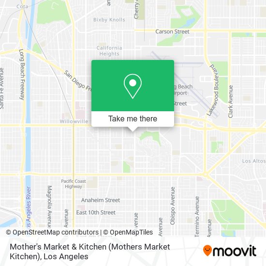 Mapa de Mother's Market & Kitchen (Mothers Market Kitchen)