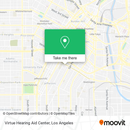 Virtue Hearing Aid Center map