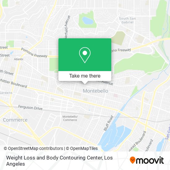 Weight Loss and Body Contouring Center map