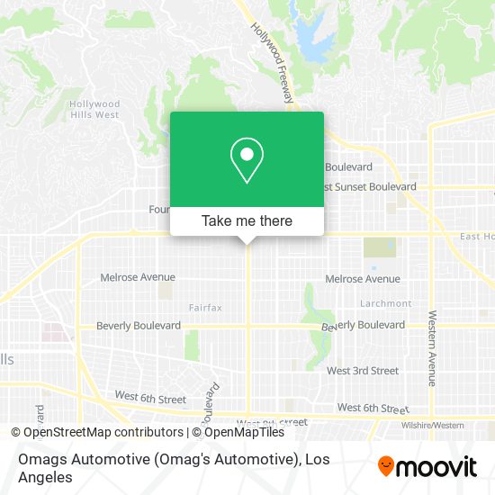 Omags Automotive (Omag's Automotive) map