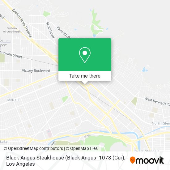 Mapa de Black Angus Steakhouse (Black Angus- 1078 (Cur)