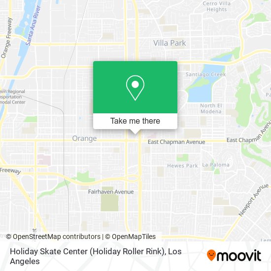 Mapa de Holiday Skate Center (Holiday Roller Rink)