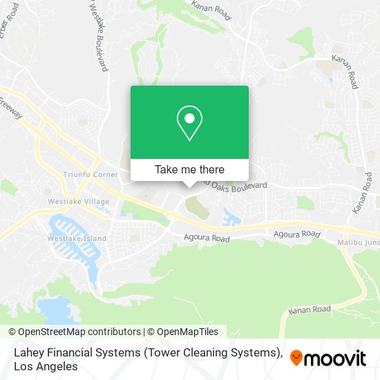 Lahey Financial Systems (Tower Cleaning Systems) map