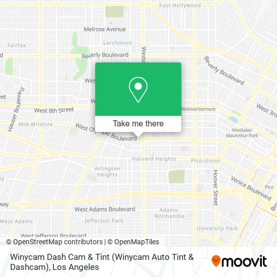 Mapa de Winycam Dash Cam & Tint (Winycam Auto Tint & Dashcam)