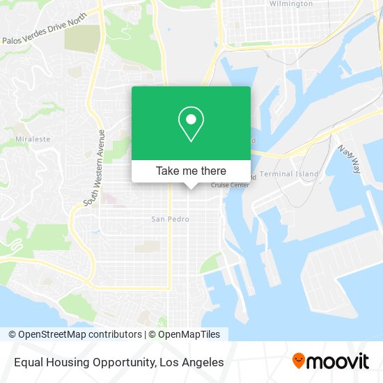 Equal Housing Opportunity map