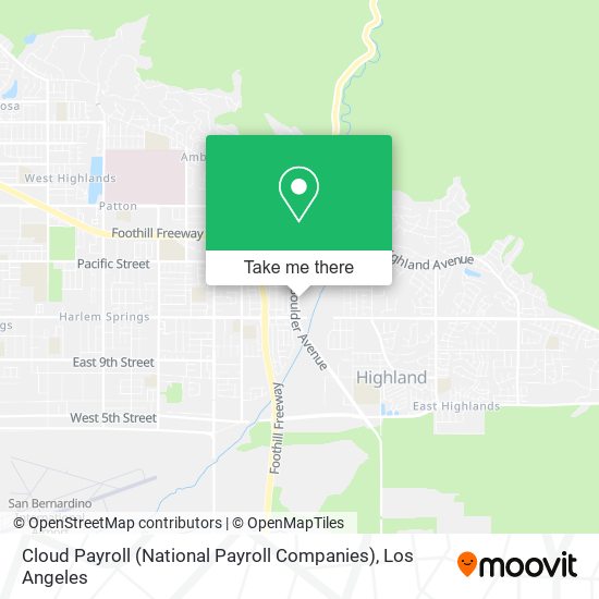 Cloud Payroll (National Payroll Companies) map