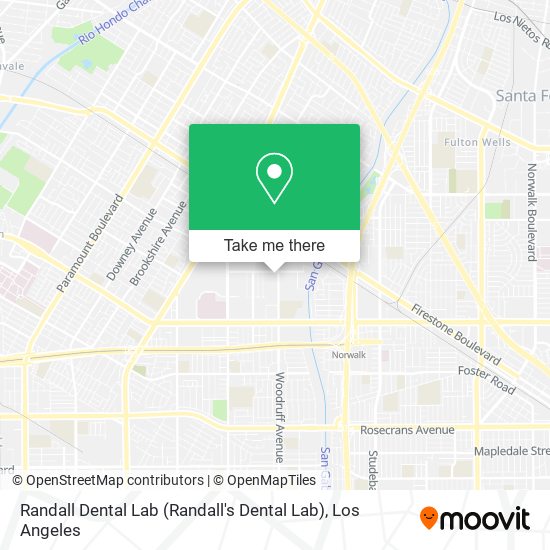 Randall Dental Lab map