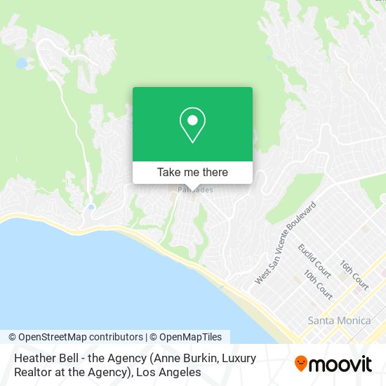 Heather Bell - the Agency (Anne Burkin, Luxury Realtor at the Agency) map