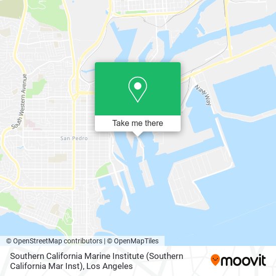 Southern California Marine Institute (Southern California Mar Inst) map