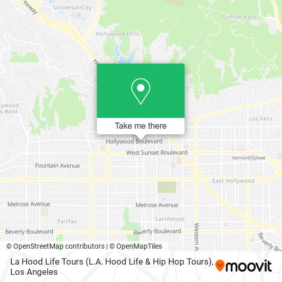 La Hood Life Tours (L.A. Hood Life & Hip Hop Tours) map