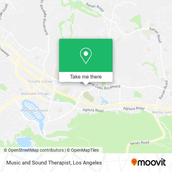 Music and Sound Therapist map