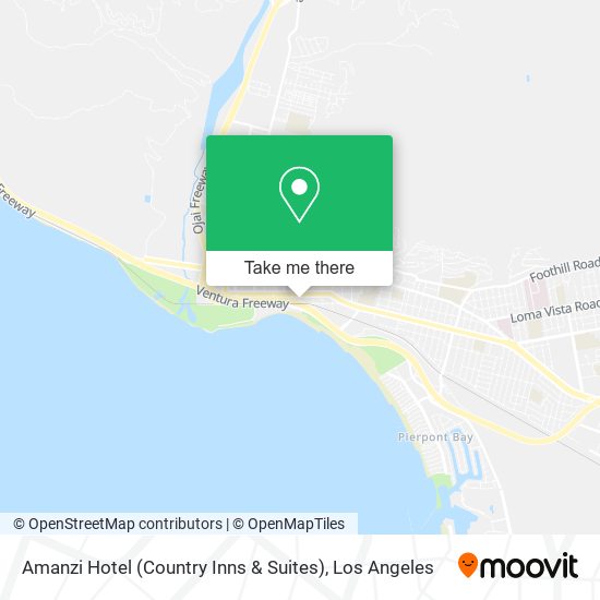 Amanzi Hotel (Country Inns & Suites) map