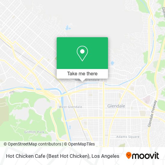 Mapa de Hot Chicken Cafe (Best Hot Chicken)