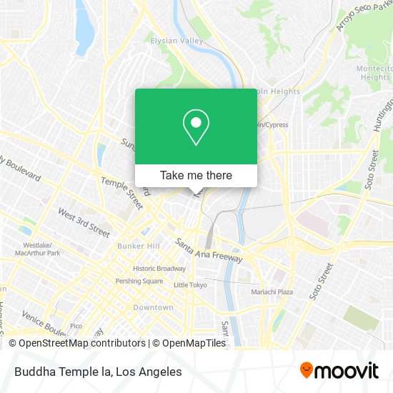 Buddha Temple la map