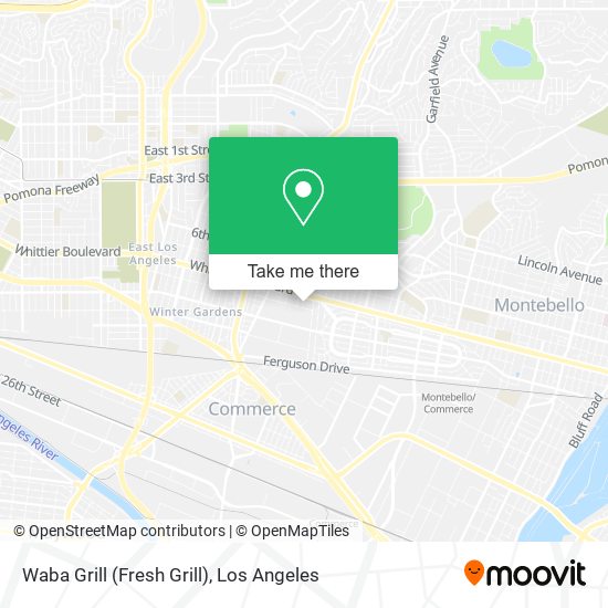 Waba Grill (Fresh Grill) map