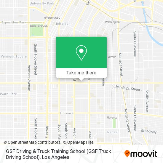 Mapa de GSF Driving & Truck Training School