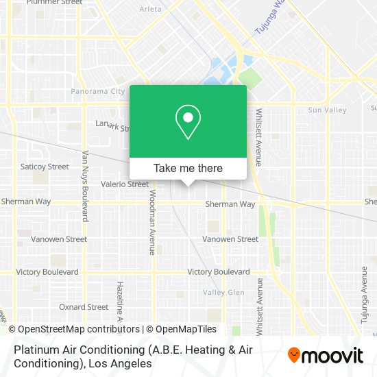 Platinum Air Conditioning (A.B.E. Heating & Air Conditioning) map