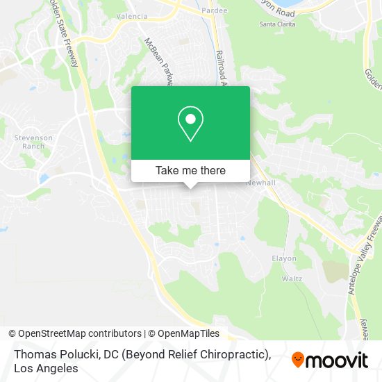 Mapa de Thomas Polucki, DC (Beyond Relief Chiropractic)