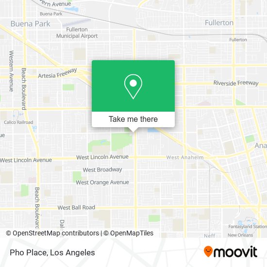 Pho Place map