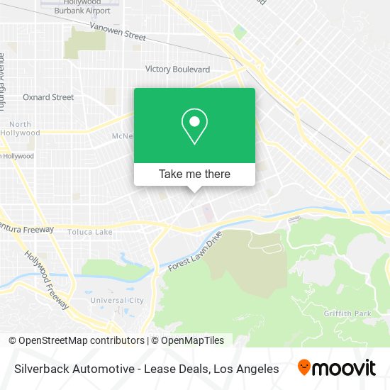 Mapa de Silverback Automotive - Lease Deals