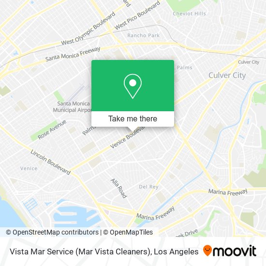 Mapa de Vista Mar Service (Mar Vista Cleaners)