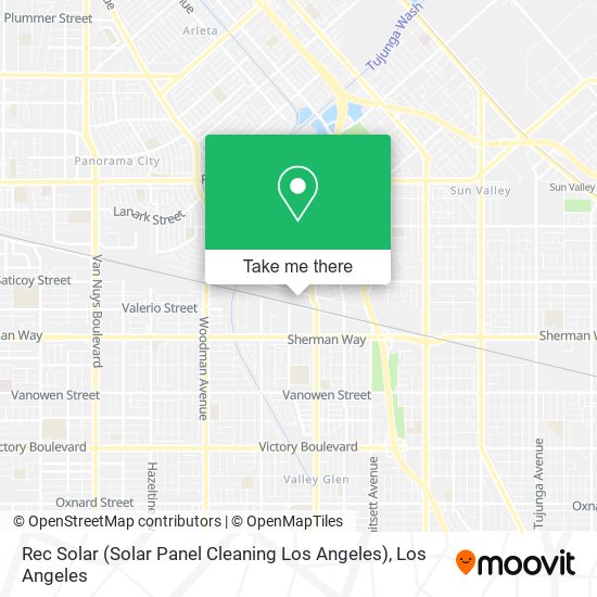 Rec Solar (Solar Panel Cleaning Los Angeles) map