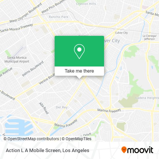 Action L A Mobile Screen map
