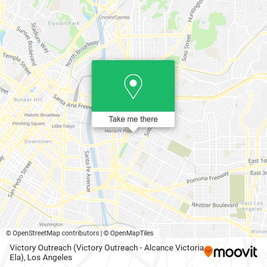 Mapa de Victory Outreach (Victory Outreach - Alcance Victoria Ela)