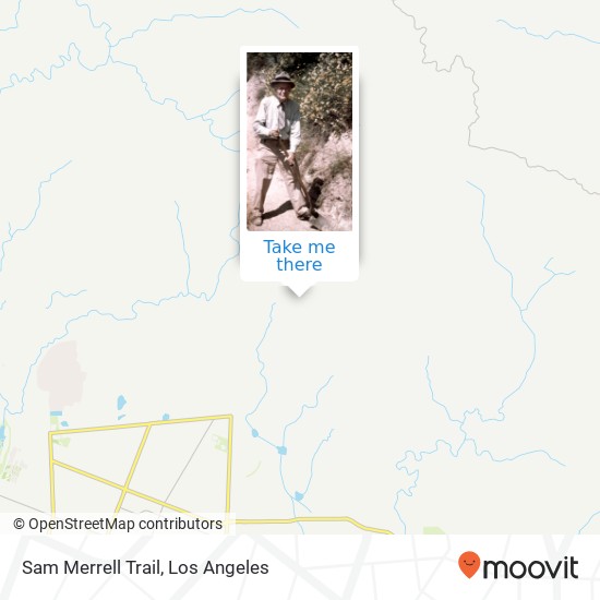 Sam Merrell Trail map