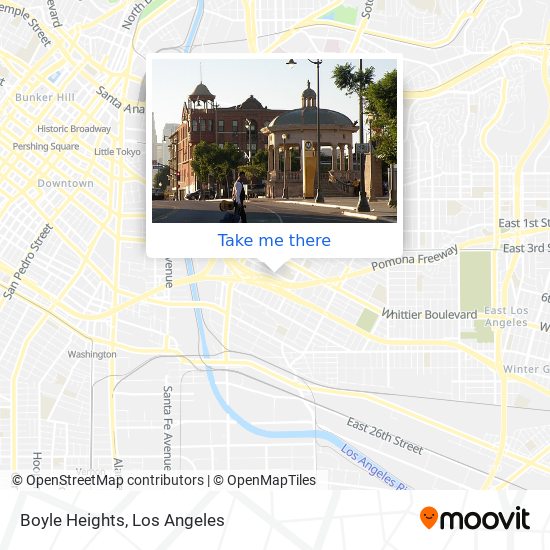 Boyle Heights map