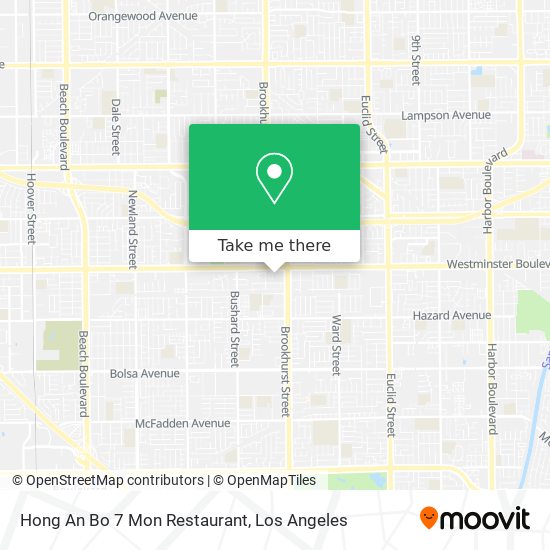 Hong An Bo 7 Mon Restaurant map