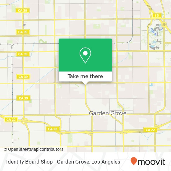 Identity Board Shop - Garden Grove map