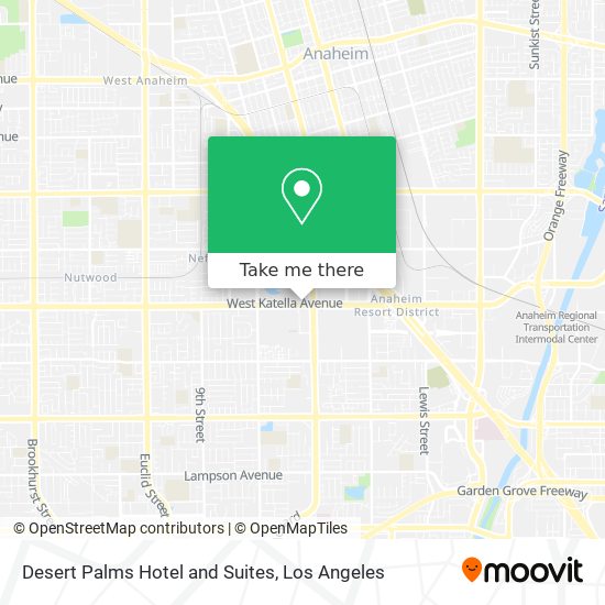 Desert Palms Hotel and Suites map