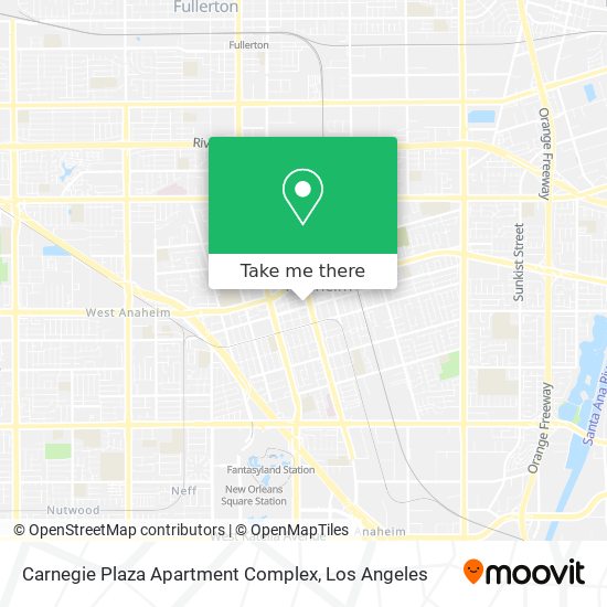 Carnegie Plaza Apartment Complex map