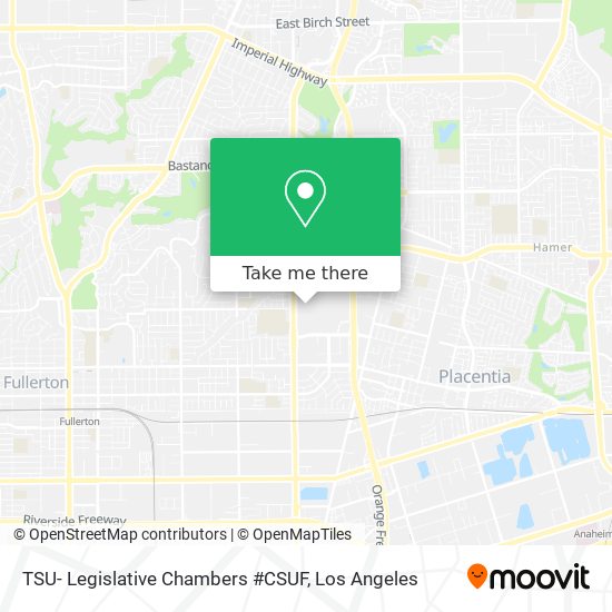 TSU- Legislative Chambers #CSUF map