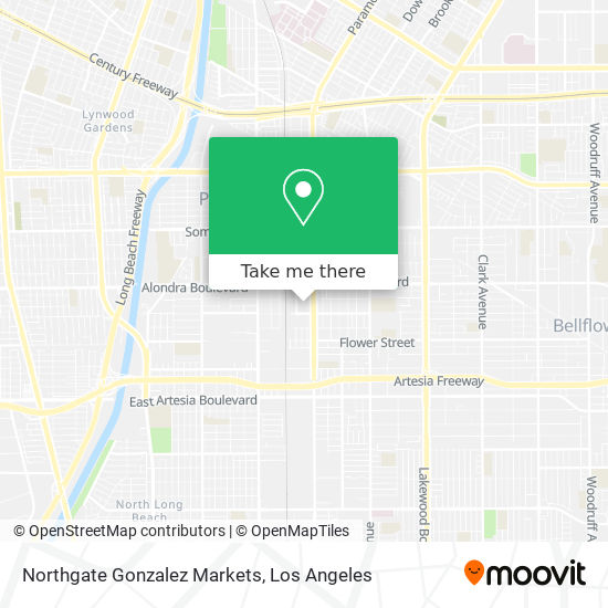 Mapa de Northgate Gonzalez Markets