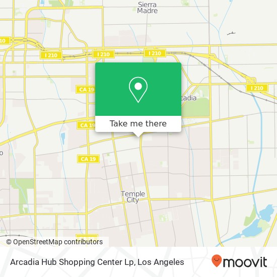 Arcadia Hub Shopping Center Lp map