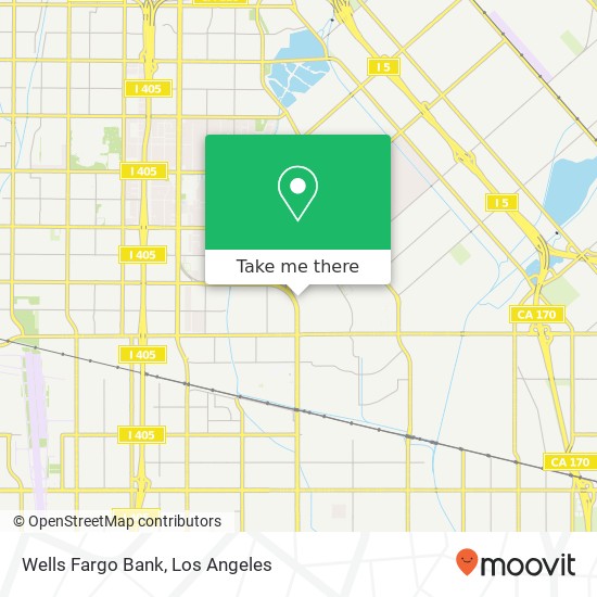 Mapa de Wells Fargo Bank