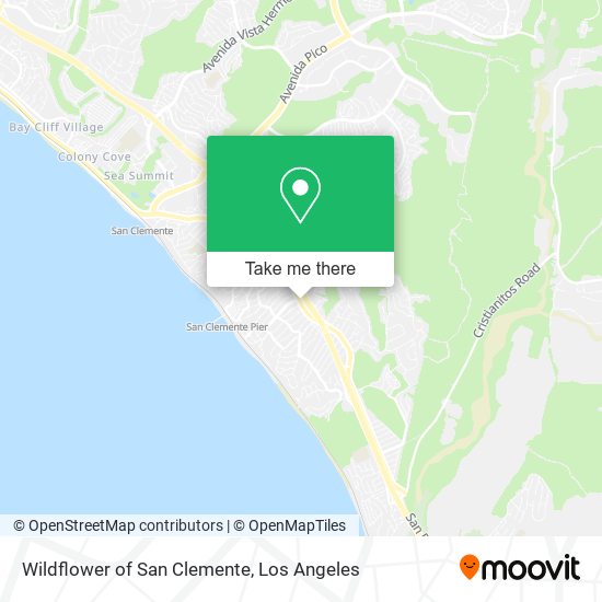 Mapa de Wildflower of San Clemente