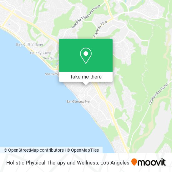 Holistic Physical Therapy and Wellness map