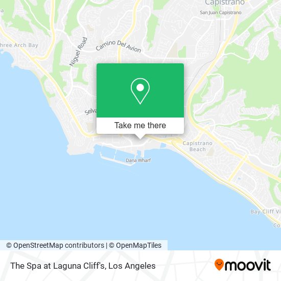 Mapa de The Spa at Laguna Cliff's