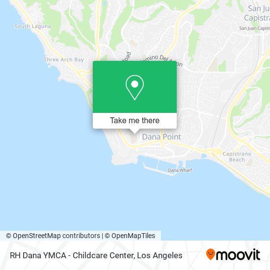 Mapa de RH Dana YMCA - Childcare Center